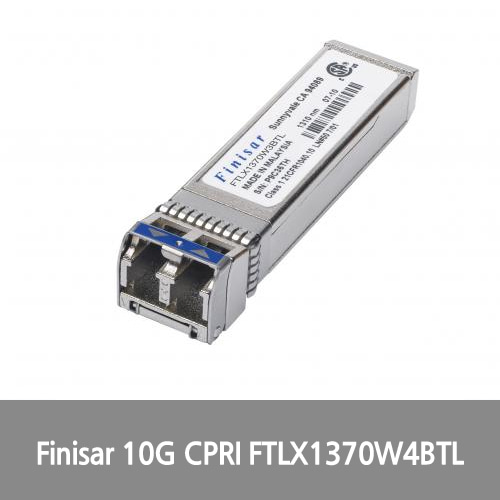 [Finisar][광모듈] 10G CPRI Wireless 1.4km Industrial Temperature SFP+ Optical Transceiver FTLX1370W4BTL