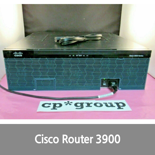 [Cisco] 3945 Integrated Services Router C3900-SPE150/K9 2x SM-SRE-910-K9 15.1 iOS