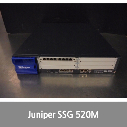 [Juniper] Networks Secure Services Gateway SSG-520M-SH, w/ JXU-8GE-TX-S (H499228)