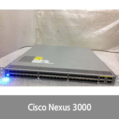 [Cisco] N3K-C3064PQ-10GE Switch Dual Power Supply Cisco Nexus 3000 48