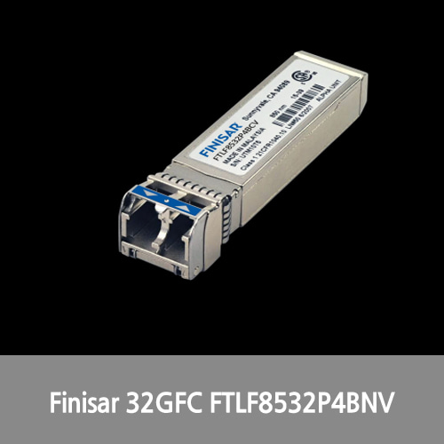 [Finisar][광모듈] 32G Fibre Channel (32GFC) Short-Wavelength Extended Temperature SFP28 Optical Transceiver FTLF8532P4BNV