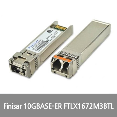[Finisar][광모듈] 10GBASE-ER/OC-192 IR-2 Multirate 40km SFP+ Optical Transceiver FTLX1672M3BTL