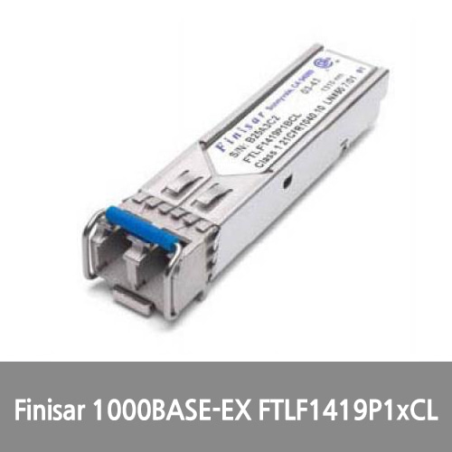 [Finisar][광모듈] 1000BASE-EX and 2G Fibre Channel (2GFC) 55km SFP Optical Transceiver FTLF1419P1xCL