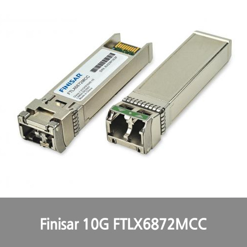 [Finisar][광모듈] 10G Multi-Protocol Tunable DWDM 80km SFP+ (T-SFP+) with Limiting APD Rx Optical Transceiver FTLX6872MCC