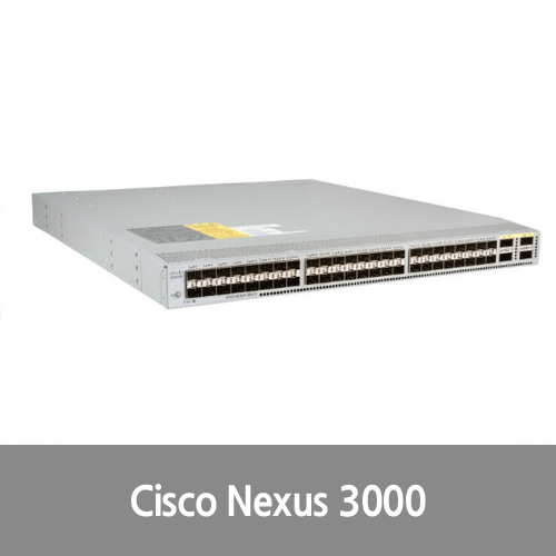 [Cisco] Nexus 3000 Series 48 Port SFP+ Switch, N3K-C3064PQ-10GX, Lifetime Warranty