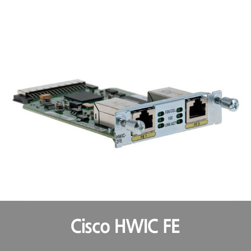 [Cisco][FE포트] HWIC-2FE 2-port Fast Ethernet High Speed Wan Interface