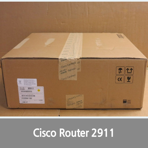 [Cisco] Refresh 2911 CISCO2911/K9 Integrated Services Router 2U 3x Gigabit Ports