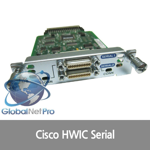 [Cisco][시리얼포트] HWIC-2A/S - 2-Port Async/Sync Serial WAN Interface - LIFETIME WARRANTY