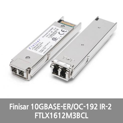 [Finisar][광모듈] 10GBASE-ER/OC-192 IR-2 Multirate 40km XFP Optical Transceiver FTLX1612M3BCL