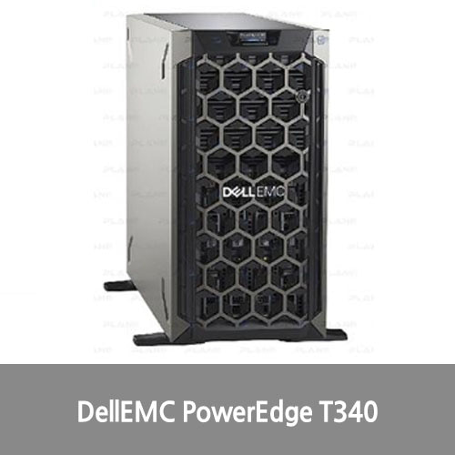 [신품][타워서버][DellEMC] PowerEdge T340 8LFF E-2134 8G/1T/H330/495W/RW/3y 서버