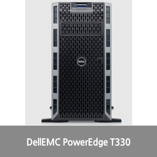 [신품][타워서버][DellEMC] PowerEdge T330 - 유니윈즈, 1TB NLSAS * 2EA 서버