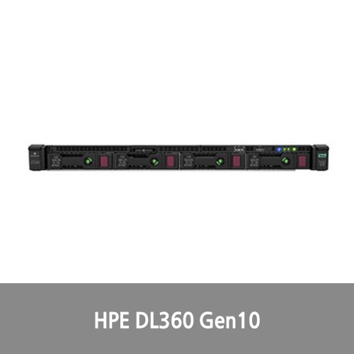 [신품][랙서버][HPE][P01880-B21] ProLiant DL360 Gen10 3104 PS Base Server 서버
