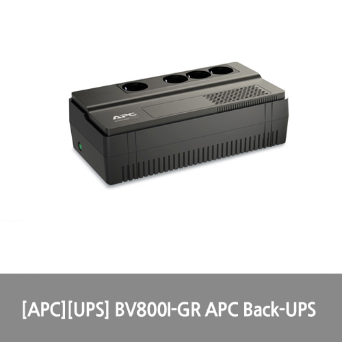 [APC][UPS] BV800I-GR APC Back-UPS 800VA, 230V, AVR, IEC 콘센트
