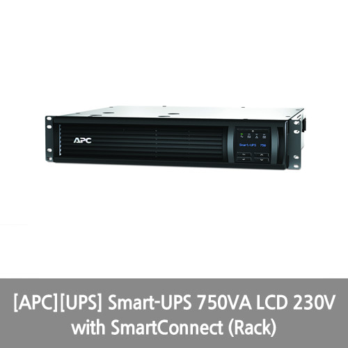 [APC][UPS] Smart-UPS 750VA LCD 230V with SmartConnect (Rack)