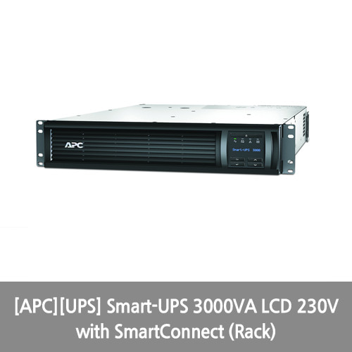 [APC][UPS] Smart-UPS 3000VA LCD 230V with SmartConnect (Rack)