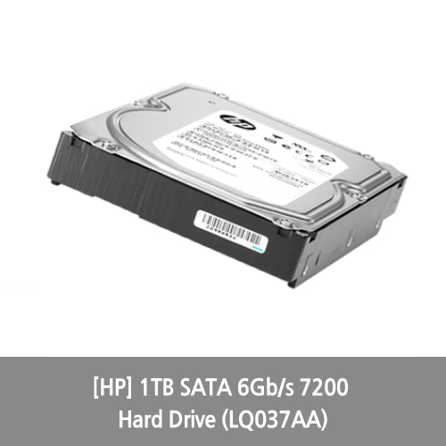 [서버HDD][HP] 1TB SATA 6Gb/s 7200 Hard Drive (LQ037AA)