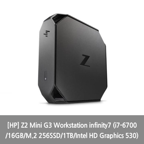 [HP] Z2 Mini G3 Workstation infinity7 (i7-6700/16GB/M.2 256SSD/1TB/Intel HD Graphics 530)