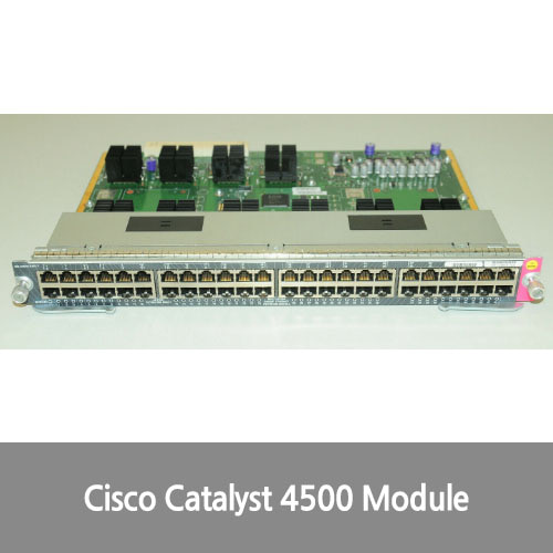 [Cisco] 백본 Cisco WS-X4648-RJ45-E Catalyst 4500 Series 48Port Gigabit Ethernet Switch Module