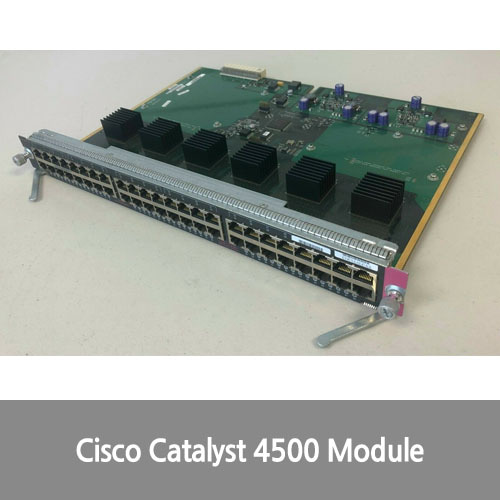 [Cisco] 백본 Cisco Catalyst 4500 WS-X4548-GB-RJ45 1000Mb/s Gigabit Ethernet Switch Module