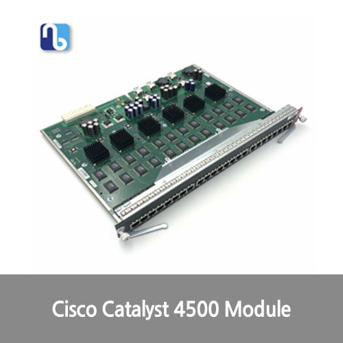 [Cisco] 백본 CISCO WS-X4424-GB-RJ45 Catalyst 4500 24-port 10/100/1000 Module