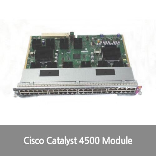 [Cisco] 백본 Cisco WS-X4648-RJ45V-E V.04 Catalyst 4500E 48 Port Plug In Module Switch