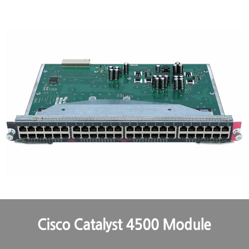 [Cisco] 백본 CISCO - WS-X4148-RJ= - Catalyst 4500 10/100 Auto Module, 48-Ports (RJ-45) (Spar