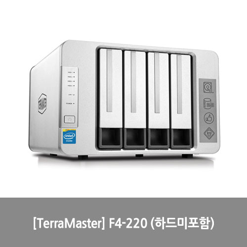 [NAS][TerraMaster] F4-220 (하드미포함)