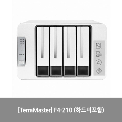 [NAS][TerraMaster] F4-210 (하드미포함)