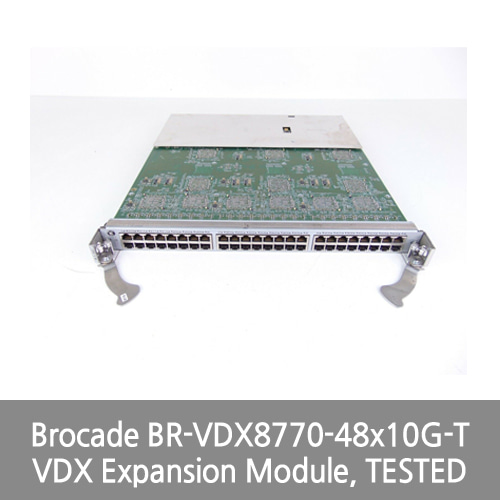 [Brocade] BR-VDX8770-48x10G-T VDX Expansion Module, TESTED
